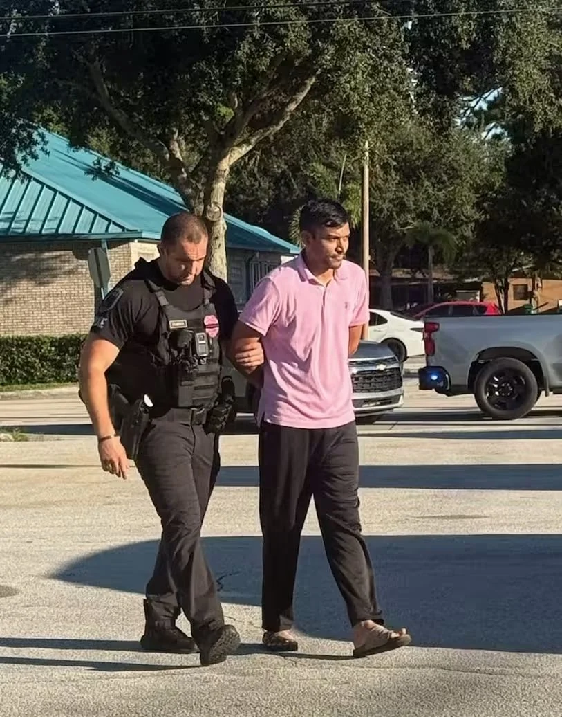 Kavan Patel getting arrested