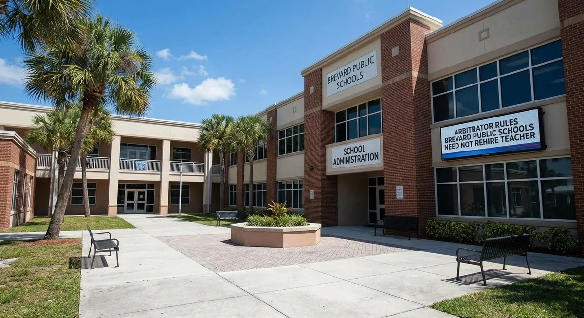 Arbitrator rules Brevard Public Schools need not rehire teacher