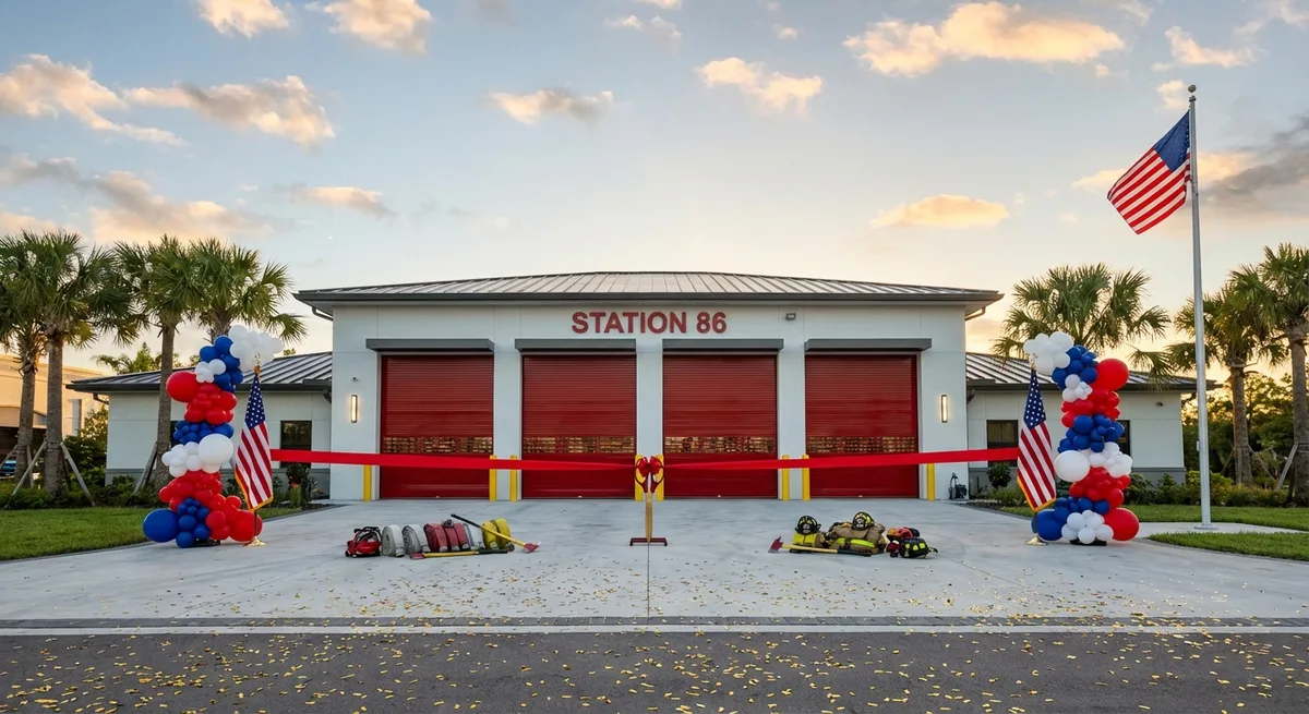 Brevard County Fire Rescue to Host Grand Opening for Barefoot Bay's Fire Station 86 on March 7