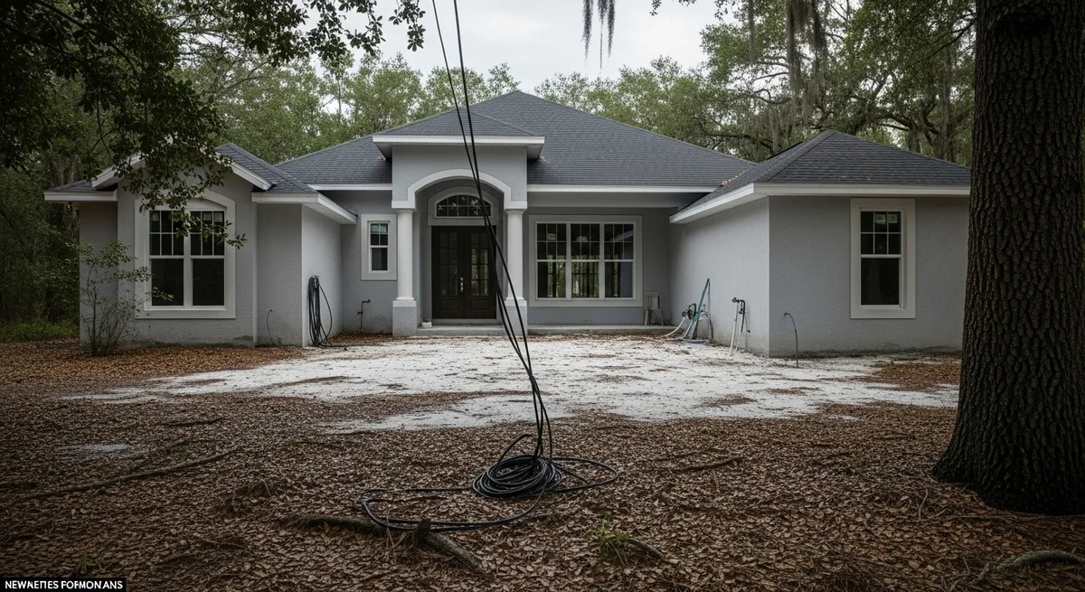 Brevard couple’s dream home remains without power, water five years after construction