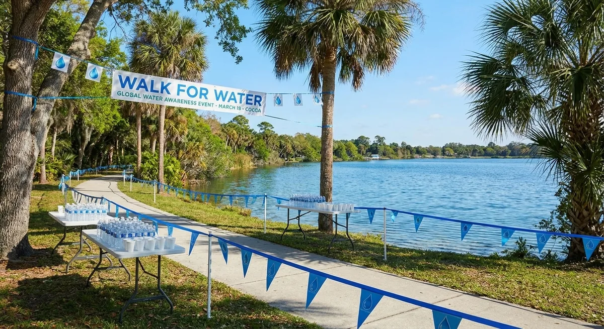 Community to Walk Around Clearlake for Global Water Awareness Event March 18 in Cocoa