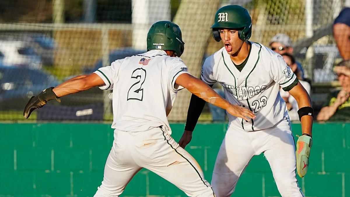 Melbourne Bulldogs secure 9-4 win over Viera Hawks in high school baseball clash
