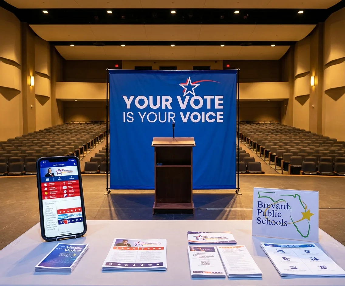 Merritt Island High School to Host 'Your Vote Is Your Voice' Assembly Featuring Supervisor of Elections Tim Bobanic