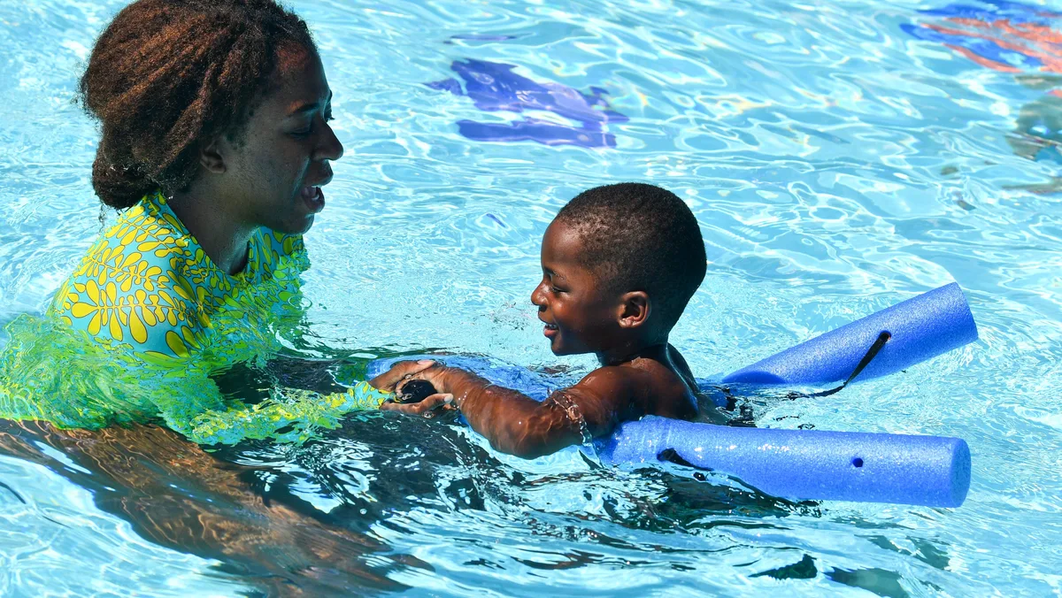 Palm Bay Aquatic Center Hosts Global Swim Lesson Event