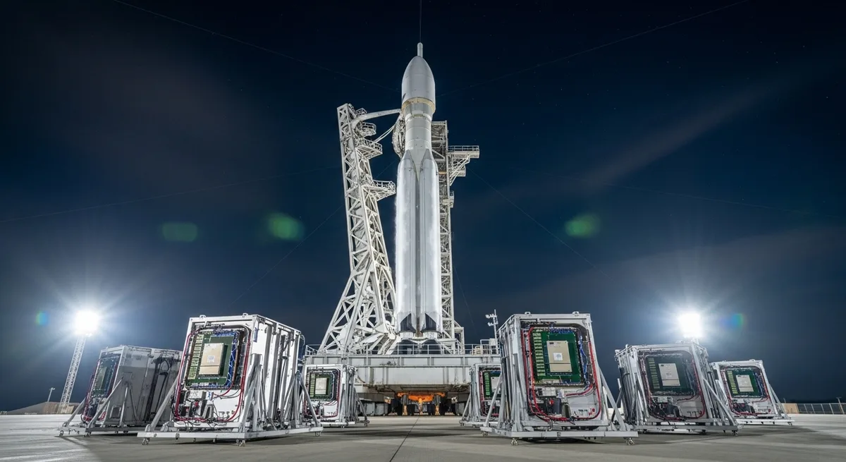 Semiconductor test beds ride Falcon 9 booster on Starlink mission