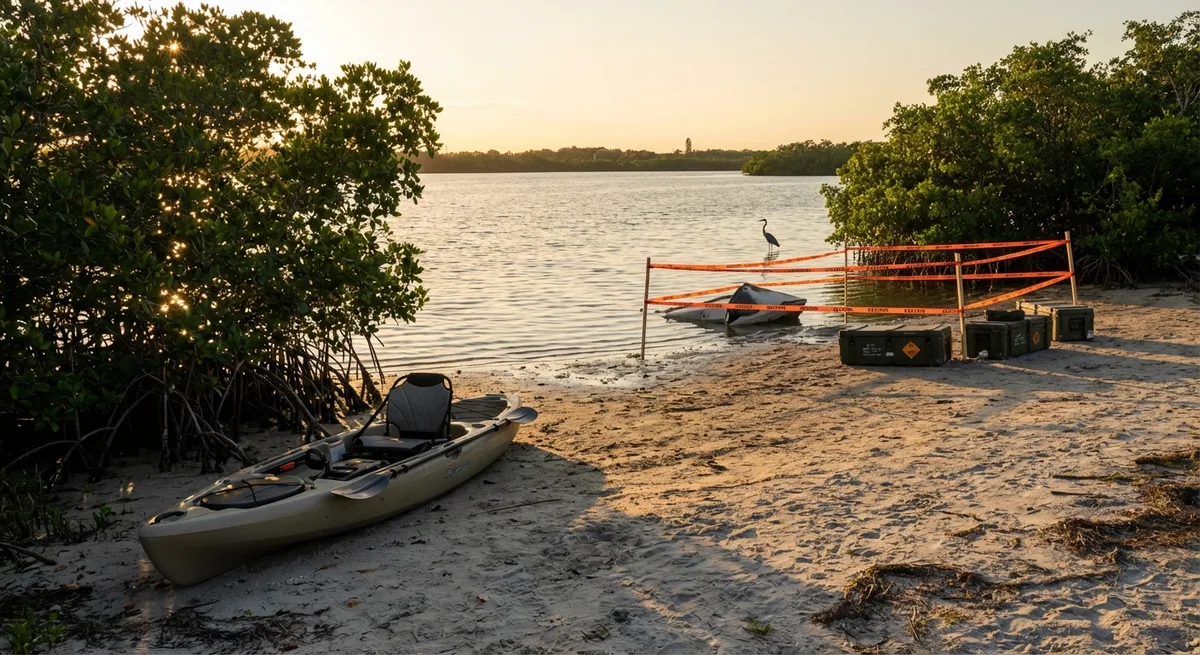 Space Force EOD unit secures Cocoa Beach park after military ordnance discovery