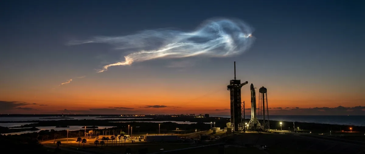 Space jellyfish spotted over Brevard County following SpaceX launch
