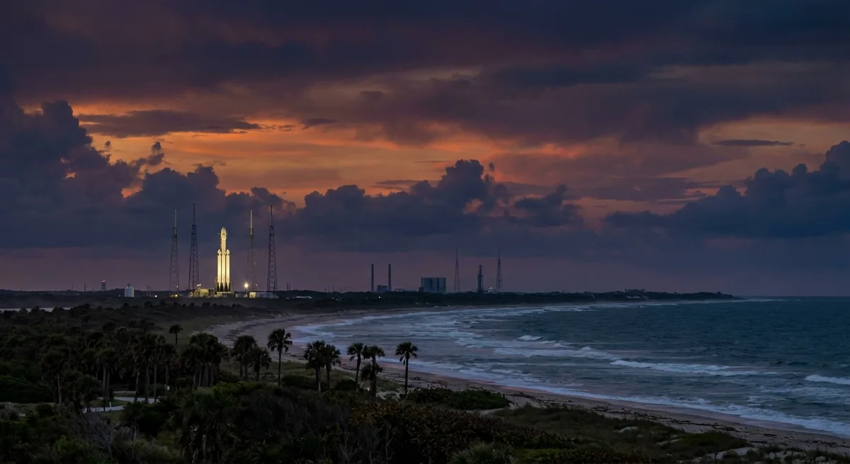 SpaceX Falcon 9 Rocket May Be Visible Over Brevard County Wednesday