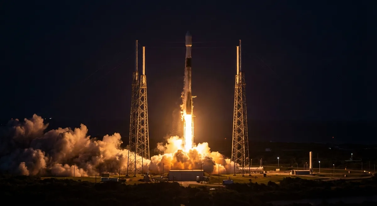SpaceX launches Starlink mission from Brevard County